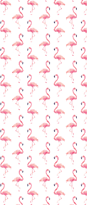 Függöny roló Flamingók