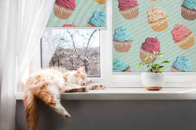 Függöny roló Muffinok