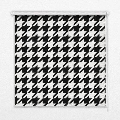 Függöny roló geometrikus mintával