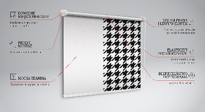 Függöny roló Geometrikus minta