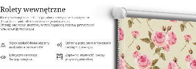Roló árnyékoló Rózsák