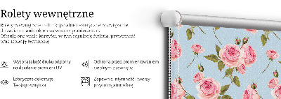 Roló árnyékoló Rózsák