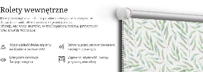 Roló árnyékoló Zöld levelek