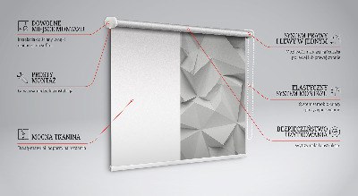 Roló árnyékoló 3D papírfal