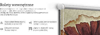 Roló árnyékoló Virágok