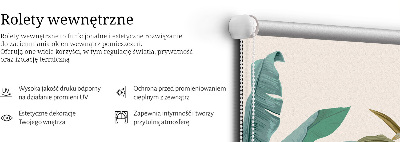 Ablakra roló Színes levelek