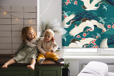 Ablakra roló Egy darucsapat