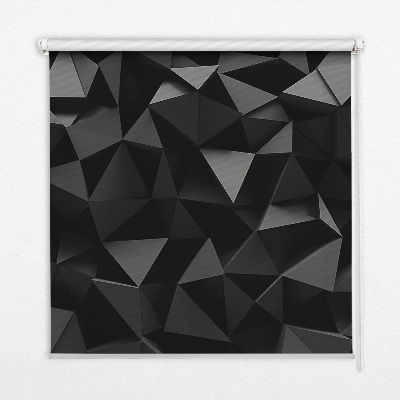 Ablakra akasztható roló Fekete origami