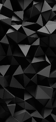 Ablakra akasztható roló Fekete origami