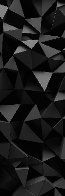 Ablakra akasztható roló Fekete origami
