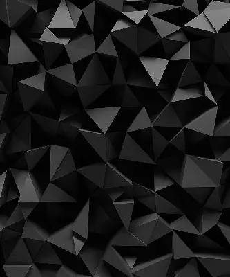 Ablakra akasztható roló fekete origami mintás