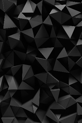 Ablakra akasztható roló Fekete origami