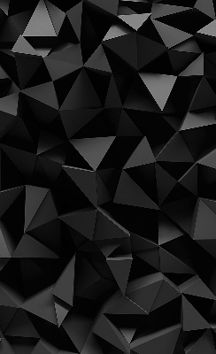 Ablakra akasztható roló Fekete origami