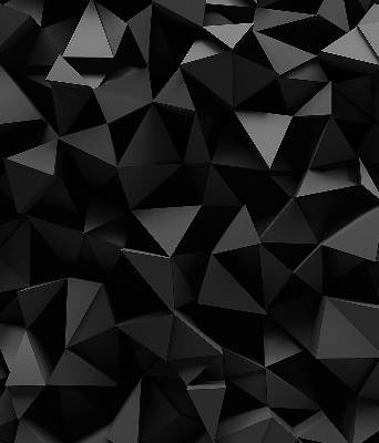 Ablakra akasztható roló Fekete origami
