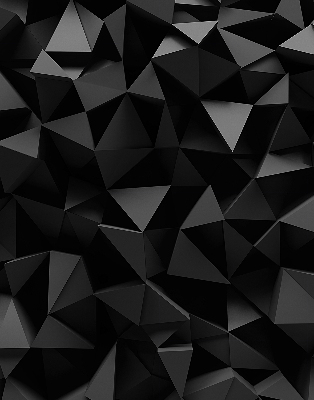 Ablakra akasztható roló Fekete origami