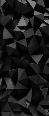 Ablakra akasztható roló Fekete origami