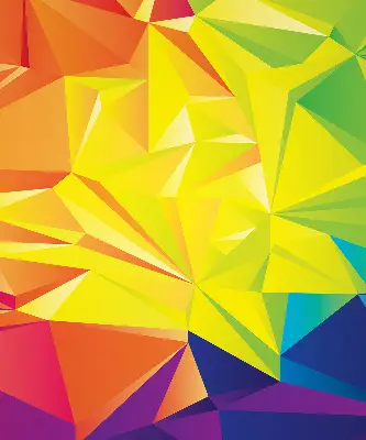 Ablakra akasztható roló színes origami mintával