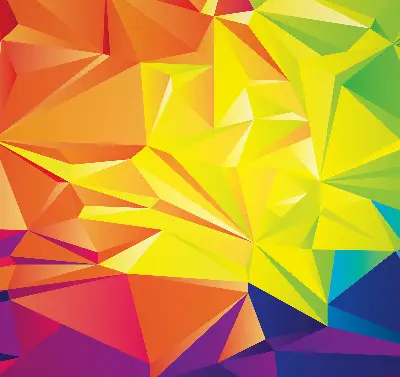 Ablakra akasztható roló színes origami mintával
