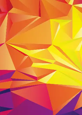 Ablakra akasztható roló színes origami mintával