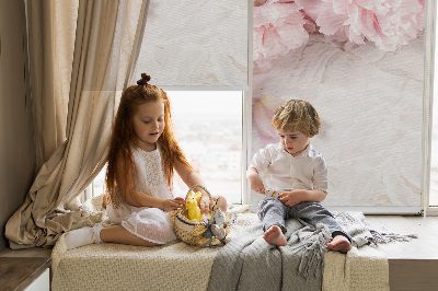 Ablakra szerelhető roló Virágok