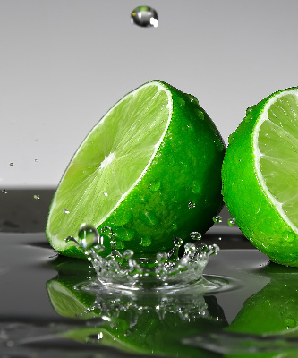 Ablakra szerelhető roló Lime vízben