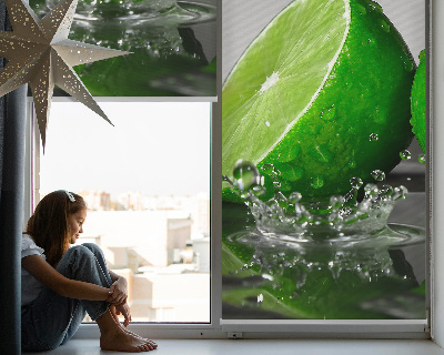 Ablakra szerelhető roló Lime vízben