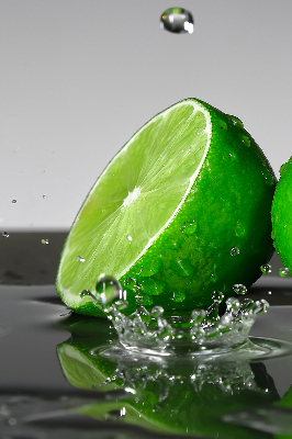 Ablakra szerelhető roló Lime vízben