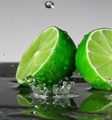 Ablakra szerelhető roló Lime vízben
