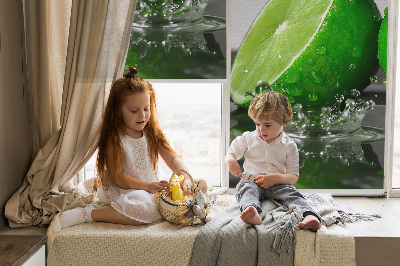 Ablakra szerelhető roló Lime vízben