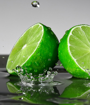 Ablakra szerelhető roló Lime vízben