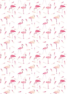 Sötétítő roló flamingós mintával
