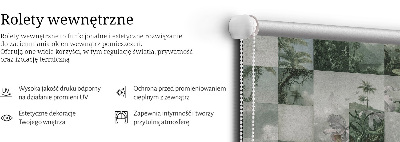Ablakra szerelhető roló Cserépes pálmafák