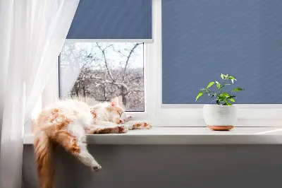 Sötétítő roló sötétkék színben