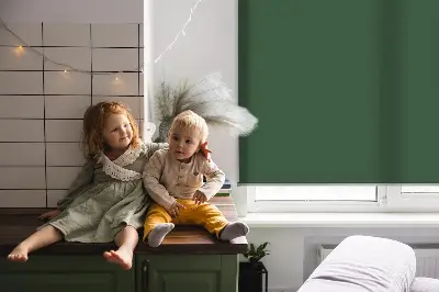 Ablakra akasztható roló zöld színű