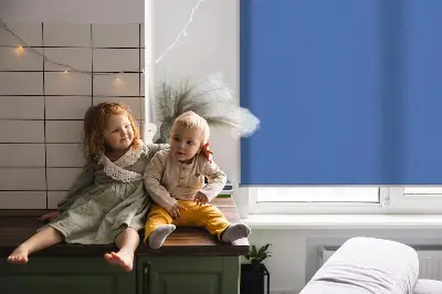 Ablakra akasztható roló kék színben