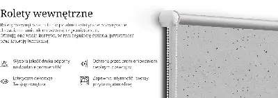 Sötétítő roló foltos mintával