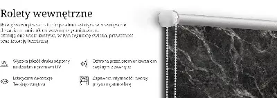 Ablakra akasztható roló márvány mintás