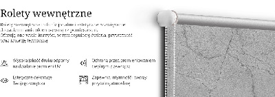 Ablakra szerelhető roló Szürke márvány
