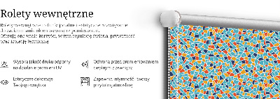 Ablakra szerelhető roló Alakzatok