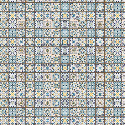 Ablakra szerelhető roló mandala mintás