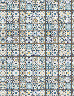 Ablakra szerelhető roló mandala mintás