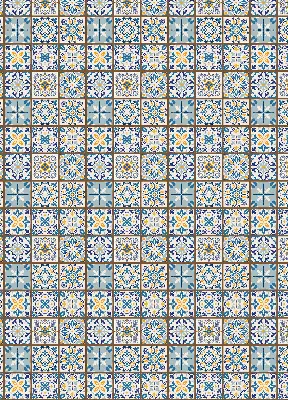 Ablakra szerelhető roló mandala mintás