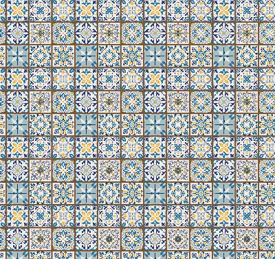Ablakra szerelhető roló mandala mintás