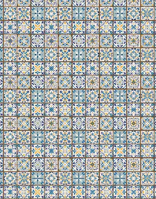 Ablakra szerelhető roló mandala mintás