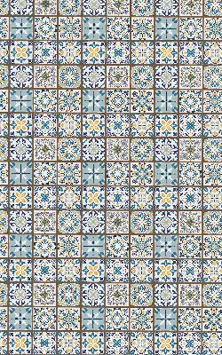 Ablakra szerelhető roló mandala mintás