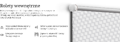 Sötétítő roló Szürke négyzetek