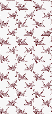 Ablakra akasztható roló Origami hattyúk