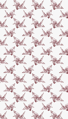 Ablakra akasztható roló Origami hattyúk