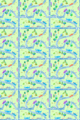Ablakra akasztható roló Utcák