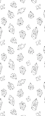 Ablakra szerelhető roló geometriai alakzatos mintával